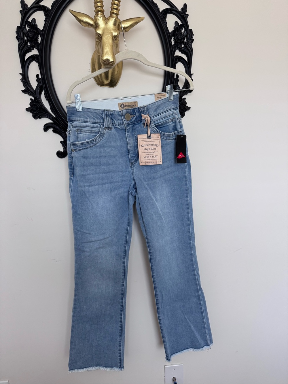 Democracy Women's High-Rise Light Blue Jeans - Picture 9 of 10